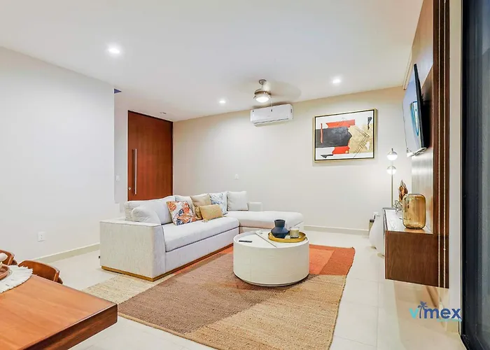 Casa de férias Modern Townhouse With Private Pool And Bbq Area Playa del Carmen