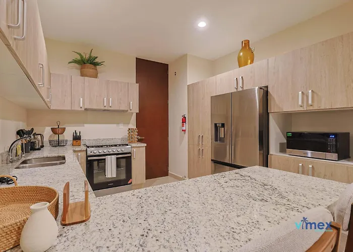 Modern Townhouse With Private Pool And Bbq Area Playa del Carmen