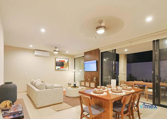 Modern Townhouse With Private Pool And Bbq Area * Playa del Carmen